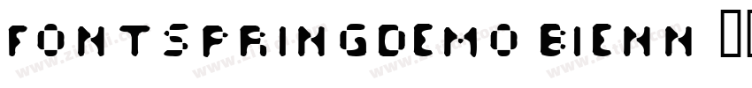 FONTSPRINGDEMO Bienn字体转换
